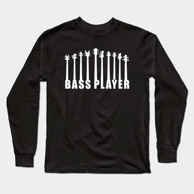 BASS PLAYER necks bassist quote Long Sleeve T-Shirt by star trek fanart and more